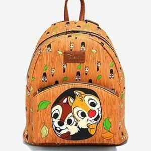 Disney Loungefly Chip N Dale Mini Backpack